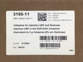 CEFEPIME HCL SINGLE DOSE IV INJECTION PIGGYBACK CONTAINER 2GM/50ML