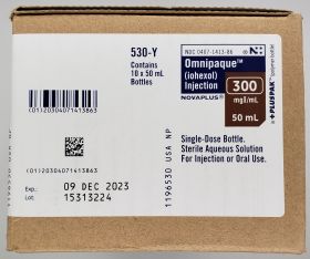 OMNIPAQUE VIAL 300MG 50ML MFG# 530Y