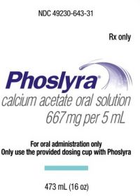 PHOSYLRA ORAL SOLUTION 667MG/5ML 473ML (16OZ)
