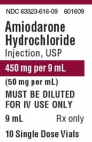 AMIODARONE HYDROCHLORIDE INJ, USP SDV 450MG 9ML