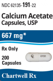 CALCIUM ACETATE CAP 667MG