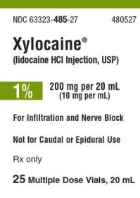 XYLOCAINE HCI INJ, USP MDV 1% 20ML