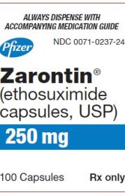 ZARONTIN CAP, USP 250MG