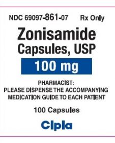 ZONISAMIDE CAP, USP 100MG