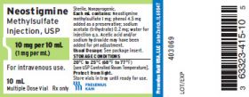 NEOSTIGMINE METHYLSULFATE INJ, USP MDV 1MG/ML10ML