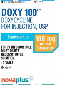 DOXYCYCLINE N+ INJ, USP PRESERVATIVE-FREE LYOPHILIZED 5MG/ML 20ML