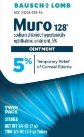 MURO-128 OPHTHALMIC OINTMENT 5% 3.5GM 1/8OZ