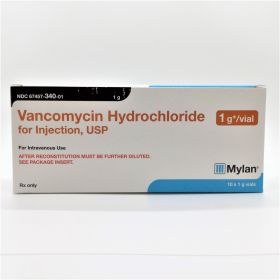 VANCOMYCIN HCI FOR INJ, USP 1G/VL