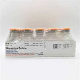 MAGNESIUM SULFATE INJ, USP SINGLE-USE VIAL 0.5G/ML 20ML