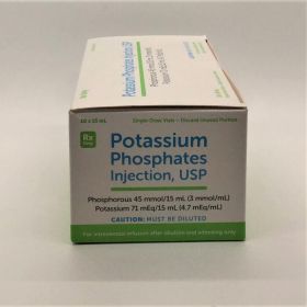 POTASSIUM PHOSPHATE INJ, USP 15ML