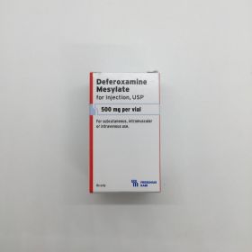 DEFEROXAMINE MESYLATE FOR INJ, USP 500MG/VL