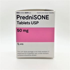 PREDNISONE TAB, USP 50MG BLISTER PACK