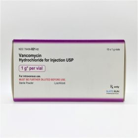 VANCOMYCIN HCL FOR INJ, USP 1G/VL