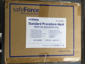 Medical Procedure Mask with Earloops, 50/BX, 2000/CS