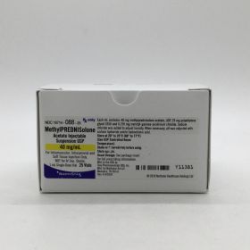 METHYLPREDNISOLONE FOR INJ 40MG/ML 1ML