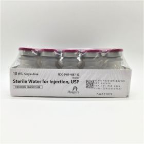 STERILE WATER FOR INJ, USP PRESERVATIVE-FREE SDV 10ML