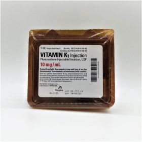 VITAMIN K1 PHYTONADIONE INJ, USP AMPULE 10MG/ML 1ML