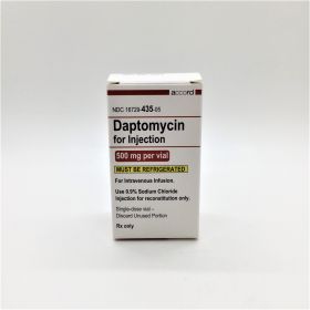 DAPTOMYCIN INJ SDV 500MG/10ML