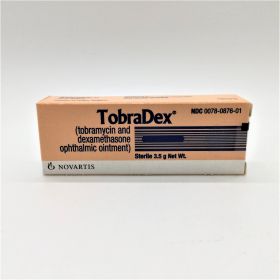 TOBRADEX OPHTHALMIC OINTMENT STERILE 3.6G