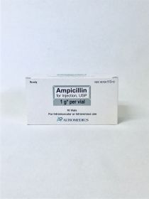 AMPICILLIN SODIUM VL 1GM