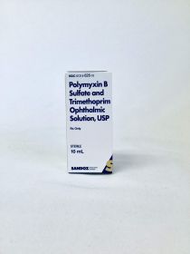 POLYMYXIN B SULFATE AND TRIMETHIPRIM OPHTHALMIC SOLUTION, USP 10ML