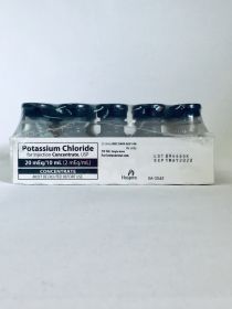 POTASSIUM CHLORIDE CONCENTRATE INJ SDV 2MEQ/ML 10ML