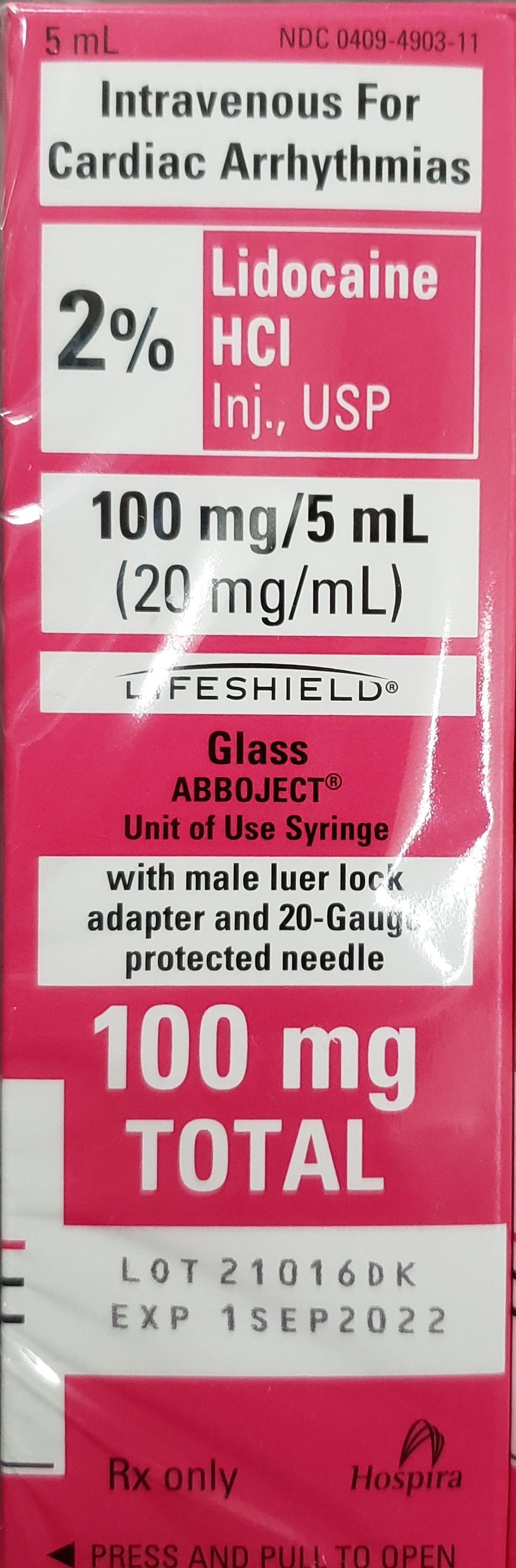 Neuramis Lidocaine 2個セット LIDOCAINE HCI INJ, USP 2% PRESERVATIVE-FREE PREFILLED SYRINGE 20MG