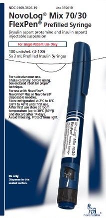 NOVOLOG FLEXPEN MIX 70/30 PREFILLED SYRINGE 3ML