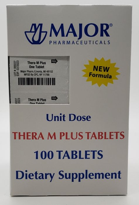 MULTIVITAMIN-M PLUS TAB 100UD